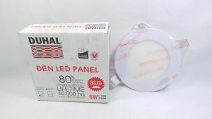 Đèn Led âm trần tròn DUHAL 6W ánh sáng trắng 6500K
