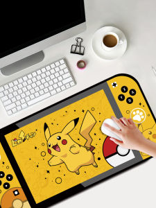 Thick Anti-slip Cute Cartoon Original Pikachu Gaming Console Large Size Mousepad High Aesthetic Value Computer Accessories