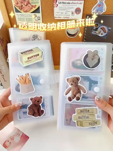 120/240 card slot business card book business card movie ticket book 3-inch Polaroid album folder small card storage