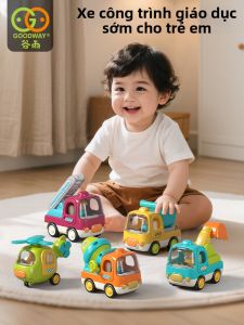 GOODWAY | Đồ Chơi Giáo Dục Xe Tải Khai Thác Trượt Không Lực cho Trẻ Nhỏ