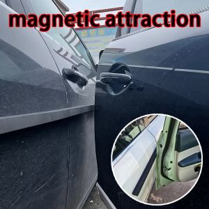 Door opening magnetic anti-collision strip protection cushion foam 30 or 50cm Magnetic Car Door Edge Guard Strip