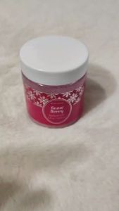 Groovi Beauty Exfoliating Body Scrub - Moisturizing Sugared Citrus Scent Natural Ingredients 148mL
