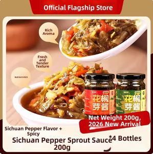 LIANGQINBAODOU | Fresh and Additive-Free Sichuan Pepper Shoot Sauce