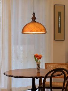 DGY | Vintage Mottled Paint Design Double Layer Chandelier