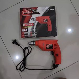REDFOX RF-ED6601 Mesin Bor Listrik 10 MM - Electric Drill Reversible
