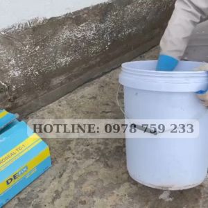 Chất chống thấm sàn vệ sinh buồng tắm _ chống thấm 2 thành phần
