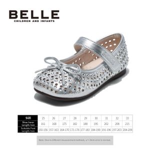 Belle | Breathable Princess Shoe for Girls Crystal Decoration