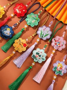 Phong Cách Cổ Điển Khăn Mùi Thêu Treo Du Lịch Khăn Mùi Treo Trang Trí Quà Lưu Niệm Công Ty Hoạt Động Thủ Công Mỹ Nghệ