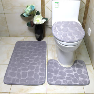 Solid Color Carpet for Bathroom and Living Spaces