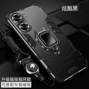 Honor60 pro 5G Silicone Case Full Edge Protection Anti-Fall Soft Hard Shell Magnetic Absorption Frosted Style for Huawei Phones