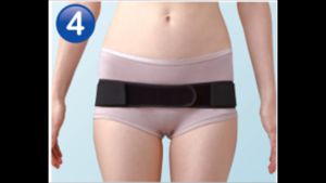 Meetuu マザーベルトLIGHT Hakuzo Mother Belt (Black)