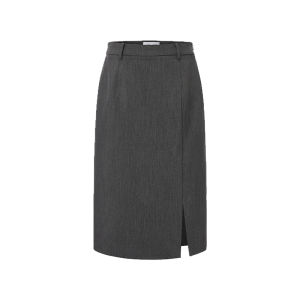 LadyS Elite | Original Design Simple Solid Color Hip-Hugging Skirt