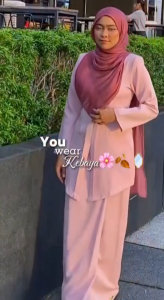 Kebaya Moden Siti Elegant Look