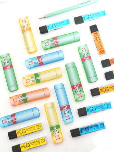 Sakura Ống Chui Mực Tự Động 0.3/0.5/0.7/0.9mm Ống Chui Mực Chống Gãy Cho Học Sinh 2B 2H Thiết Kế Vẽ Thiết Kế Thi