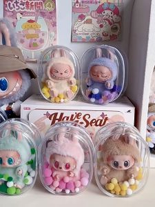 HAHA TOY Transparent Storage Bag PVC Labubu Tas Doll Touch Bag Boneka Anti Kotor dan Debu Bahan Bening Tebal