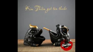 [Phong thủy]Gạt tàn thuốc hình thiềm thừ dùng trang trí phòng khách