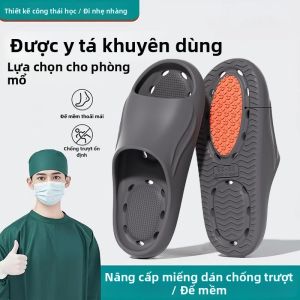BUYANGSI | Dép Không Trượt Không Ồn cho Nam Y Tế
