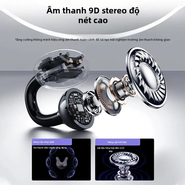 Lenovo LE302 OWS Ear Clip Tai Nghe Không Dây Bluetooth 6.0 Tai Nghe Chơi Game Có Độ Trễ Thấp HD Call Màu be/Xám Có Hộp Sạc | BigBuy360 - bigbuy360.vn Lenovo LE302 OWS Ear Clip Tai Nghe Không Dây Bluetooth 6.0 Tai Nghe Chơi Game Có Độ Trễ Thấp HD Call Màu be/Xám Có Hộp Sạc | BigBuy360 - bigbuy360.vn