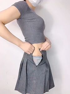 Camellia ส่งจากไทย เอวต่ำกางเกงสเตรัดหน้าท้อง ยกก้นเด้ง ตะขอเกี่ยวปรับได้สามระดับ กางเกงในลายดอกไม้ กระชับหน้าท้อง