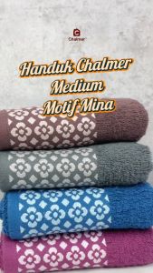 Handuk Mandi Chalmer 50 x 100 cm Motif Mina Handuk Medium Travel Anak Kepala Rambut