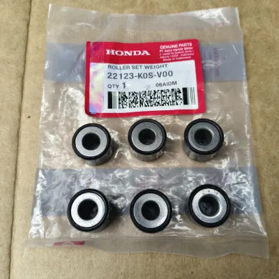 Flyball Set Pcx160 Adv160 Click160 .. Honda Genuine Roller Weight Set 6pcs - 15/19grams for Scooters Motorcycle ( KOJ - K0J ).