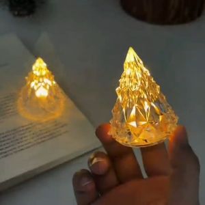 Lampu Tidur Mini Gunung Es Dekorasi Kamar Hiasan Meja Kado Unik