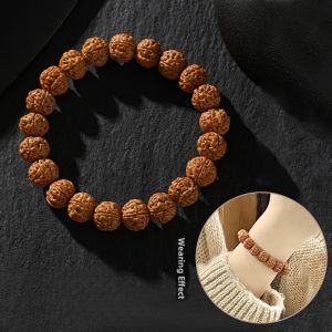 Bodhi Seed Beads Handheld Buddha Prayer Bracelet Mens Wearing and Fingering Accessory