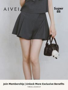 AIVEI | Elegant and Versatile Wide-Leg Shorts