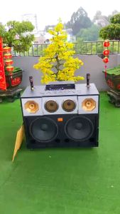 Loa Kéo Khủng Long Lớn Karaoke Tặng Kèm 2 Micro UHF Chống HÚ  - Loa V2050 Bass Đôi 40  Công Suất 1500W Mạnh Mẽ  Bảo Hành 12 tháng