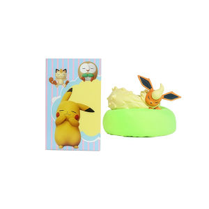 Bandai | Spot Hot Anime Character Eevee Multi Form Series Blind Box Desktop Decoration Ornament Set Toy Scene Building Props Mystery Gift