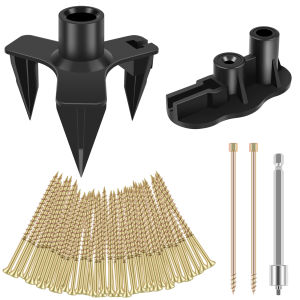 Bộ Dụng Cụ Sửa Chữa Sàn Nhà 55 Món Ốc Vít Sàn Thép Cao Cấp Chốt Nối Sàn Ẩn Loại Bỏ Tiếng Kêu Sàn Nhà Bộ Dụng Cụ Chế Tác Gỗ