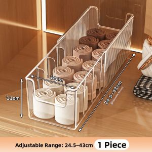 AOQILA | Expandable Storage Box For Underwear Socks