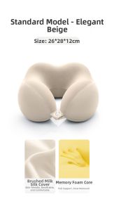 ZHIMENGREN | Travel Neck Pillow U-shaped Memory Foam Portable Neck Support