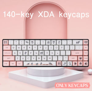 XDA Hồ Sơ Dễ Thương Mèo Meow Chủ Đề 140 Phím PBT Keycaps Nhuộm Thăng Hoa Cho GH60 GK61 64 68 87 96 980 104 108M Sử Dụng thông báo âm thanh