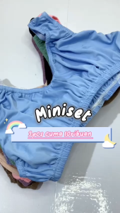 Miniset dewasa KAIN GRESS miniset JUMBO XXXL motif polos