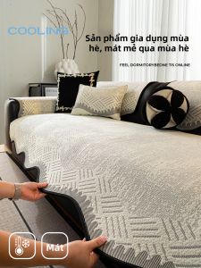 Gối Sofa Lụa Mát Không Trượt