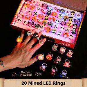 BEAUTY IN THE LIGHT | Halloween Flashing LED Party Ring