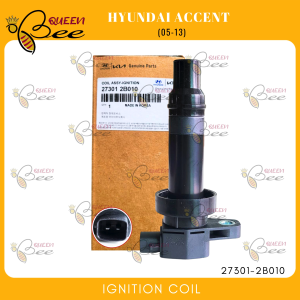 QUEENBEE 2PINS HYUNDAI 27301-2B010 Ignition Coil for Hyundai Accent 2005-2013 Elantra Kia Rio Kia Soul OAP