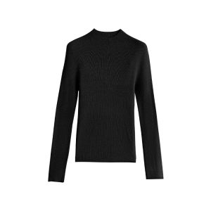 LadyS Elite | 3A Elastic Seamless High Neck Sweater 18-Gauge