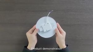 AC85-265V UFO Panel Light Ceiling Lamps Home-appliancel Plug-in Base Chandelier LED Lighting Recessed Meeting Room Office