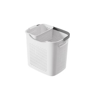 GIANXI | Home Bathroom Laundry Basket with Dirty Clothes Storage and Bathing Partition