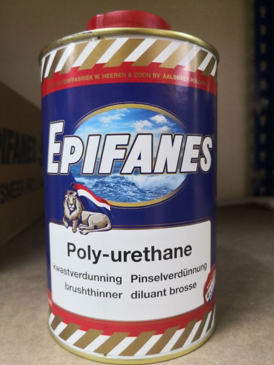 Epifanes Brush Thinner, 2 part Polyurethane Varnish Thinner 1 liter