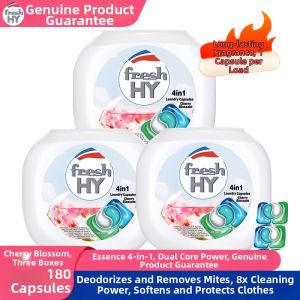 Walch | Multi-Function Long-Lasting Fragrant Softening Antibacterial Mite-Removing Laundry Pods 24 Count