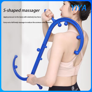 The Massage Stick Hook: A Magic Massage Tool for Unblocking Meridians on the Back and Waist Without the Need for Others to Press