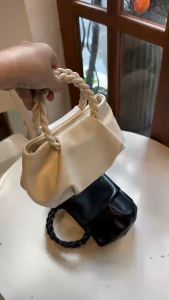 Túi Xách Tay Đeo Chéo Quai Tết Da Mềm Cidu CD85