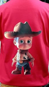 Kaos Pria 3 Dimensi Motif Animasi Koboy Toy Story Tshirt Oblong Katun 24s H0232 By Hans & Co