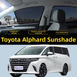 HUICHANG | Alphard Special Privacy Sheer Curtain for 40 Series Sun & Mosquito Protection