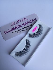 HAFIZAH Bulu Mata Tiga Dimensi 3D08Ply lisi 1 Pasang Satuan Gratis Tutup Mika size shot