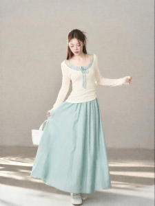 YIKEXIAOYEMEI | Đầm Kiểu Hàn Quốc Đẹp và Elegance
