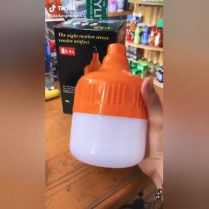 1 แถม LED หลอดไฟ 80W-300W ชุดล่าสุด ไฟแต่งห้องหลอดไฟพกพาแบบชาร์จ